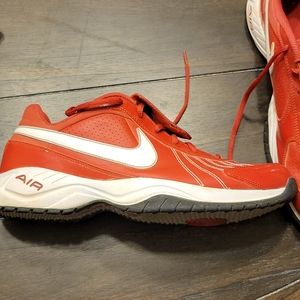 Nike red turf size 13